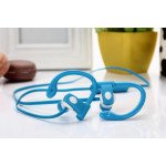 Wholesale Ear Hook Wireless Bluetooth Stereo Sports Headset BT7 (Blue)